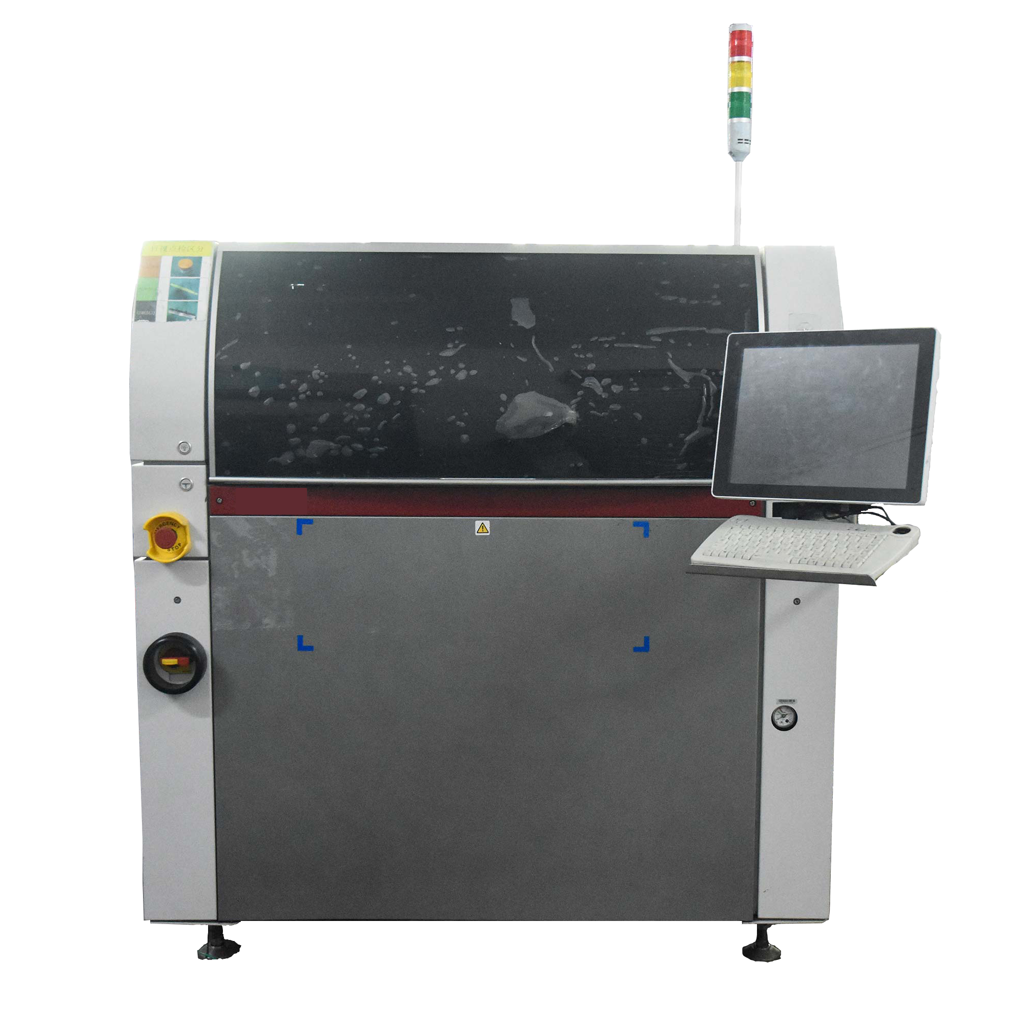 D-EK NeoHorizon 03iX SMT SMD GKG Semi Auto Frameless Manuel Hand Solder Paste Stencil Printer Long Board for Concrete